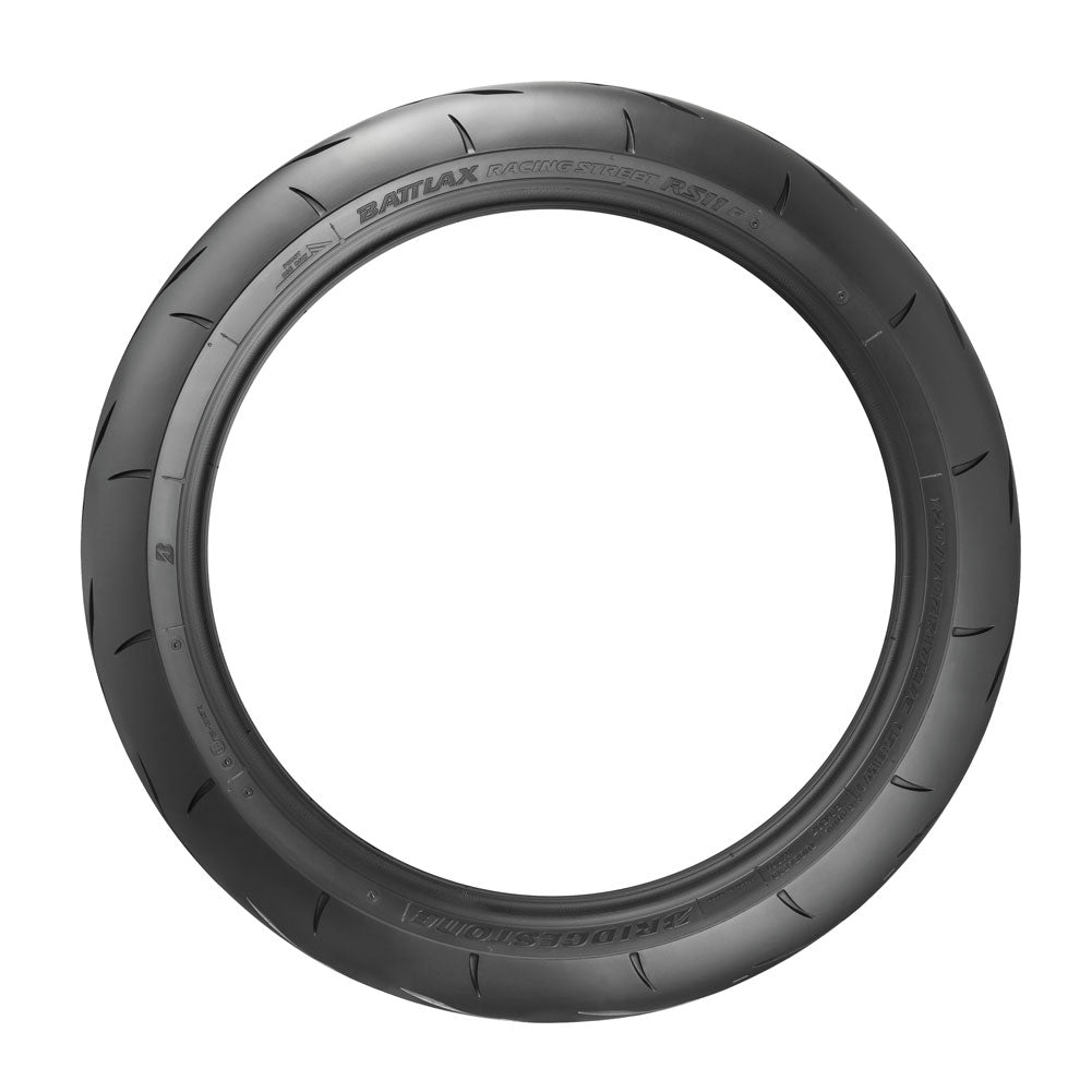 Bridgestone Battlax RS11 Racing Street Hypersport Front Motorcycle Tire 120/70ZR-17 (58W)