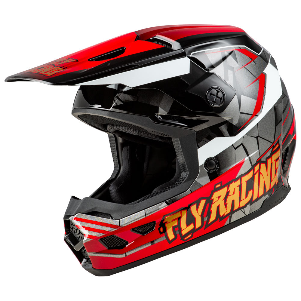 FLY RACING YOUTH KINETIC SCORCHED HELMET