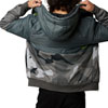 FOX RACING LINDON SASQUATCH ZIP-UP HOODED SWEATSHIRT