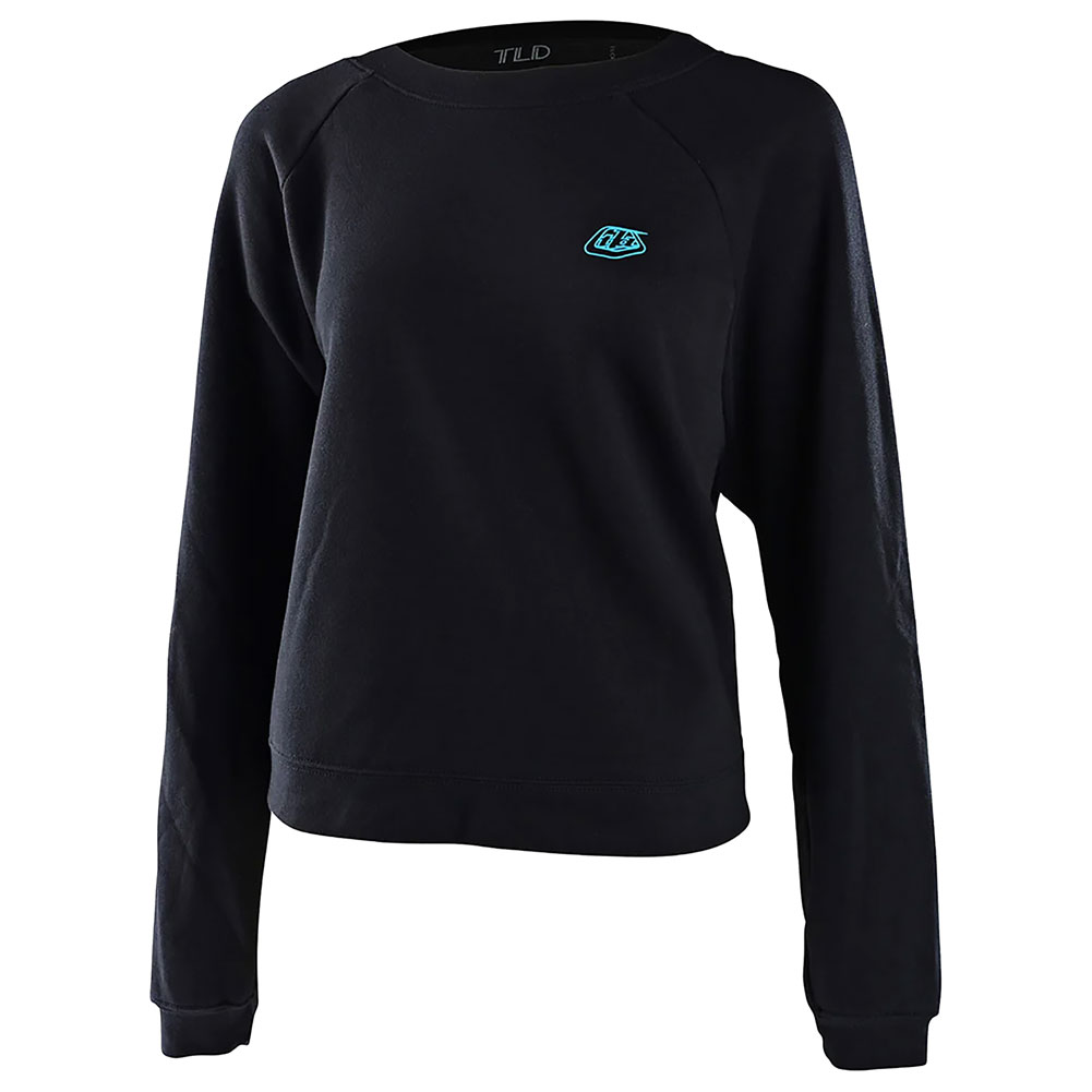 TROY LEE WOMEN'S NO ARTIFICIAL COLORS CROP TOP SWEATSHIRT