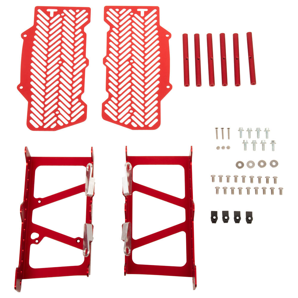 7602 Racing Radiator Braces with Guards
