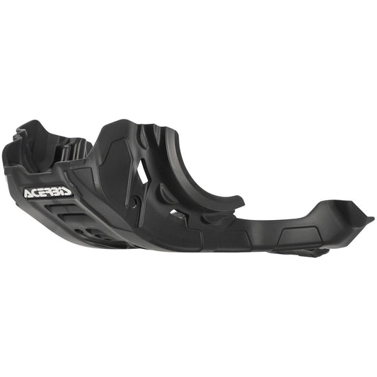 Acerbis Plastic Offroad Skid Plate with Linkage Guard Black