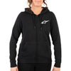 ALPINESTARS WOMEN'S AGELESS CHEST ZIP-UP HOODED SWEATSHIRT