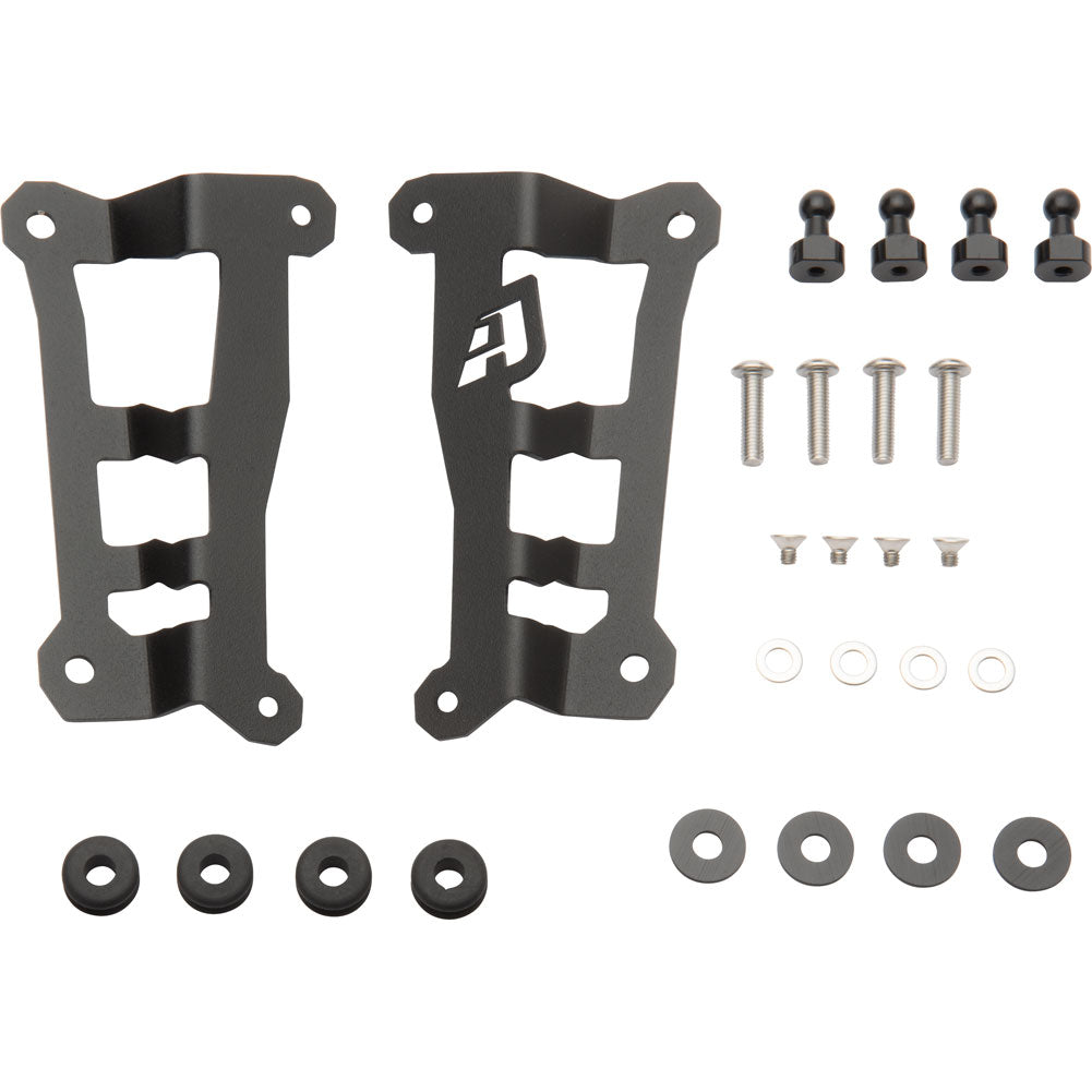 AltRider Lexan Headlight Guard Kit Black