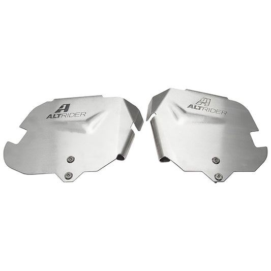 AltRider Cylinder Head Guards for OEM Crash Bars Silver