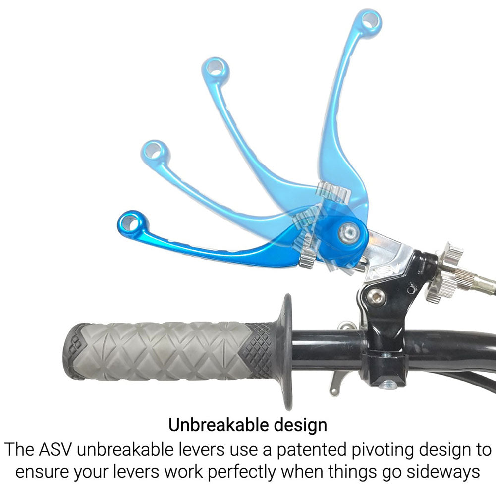 ASV F3 Series Front and Rear Brake Lever Set