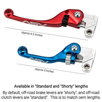 ASV F4 Series Brake Lever Black