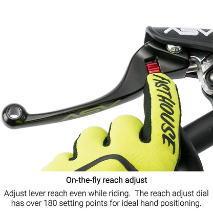 ASV F4 Series Brake Lever Black