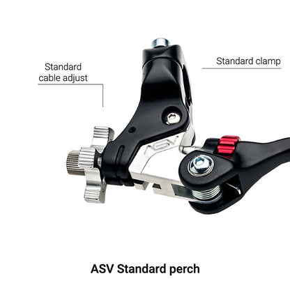 ASV F4 Series Brake Lever Black