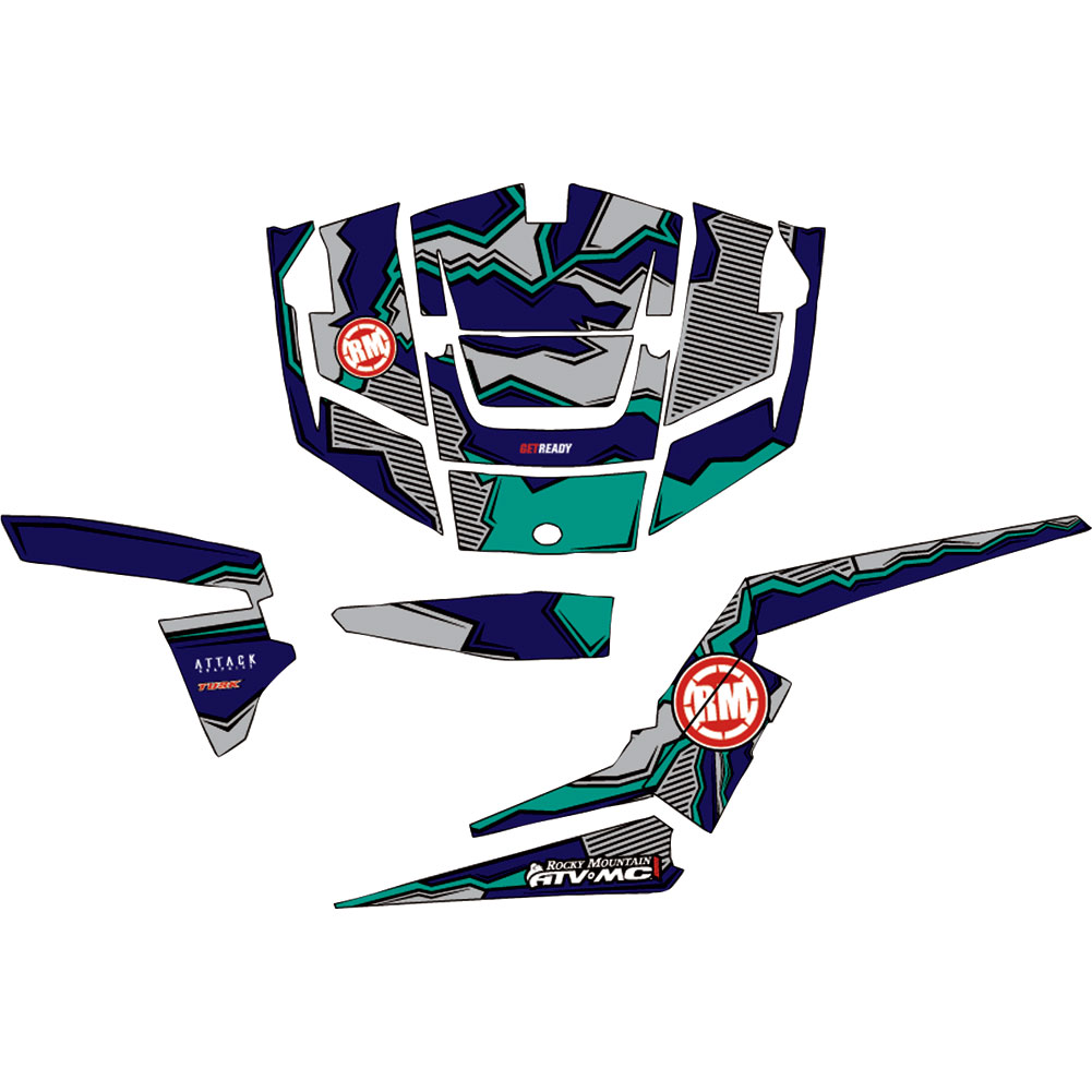 Attack Graphics QUAKE Complete UTV Graphics Kit