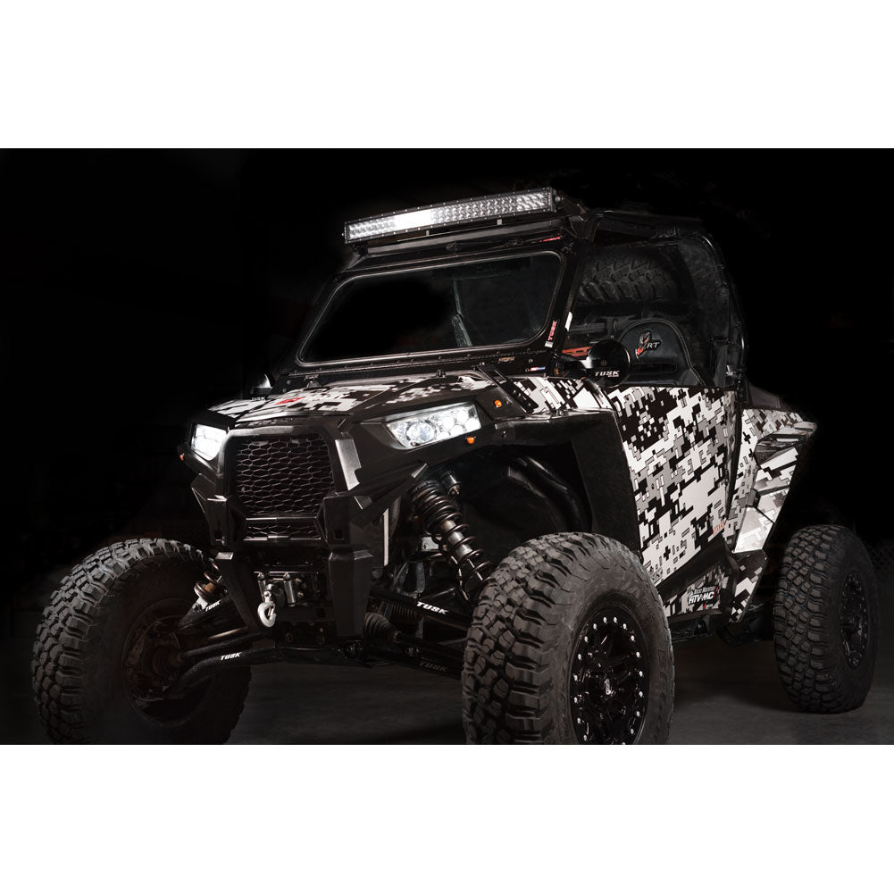 Attack Graphics Siege Complete UTV Graphics Kit Black/ Dark Grey Black/Dark Grey