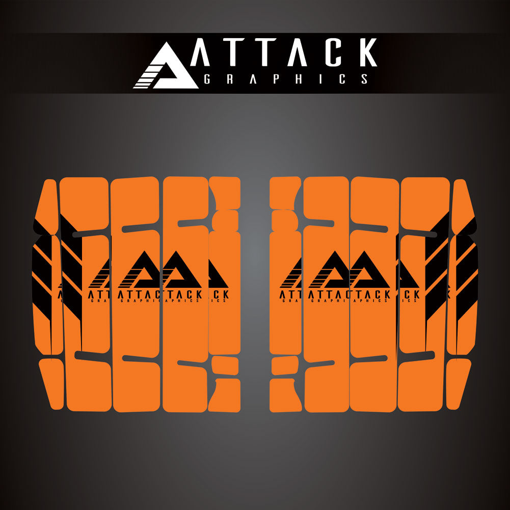 Attack Graphics Renegade Radiator Louver Decals