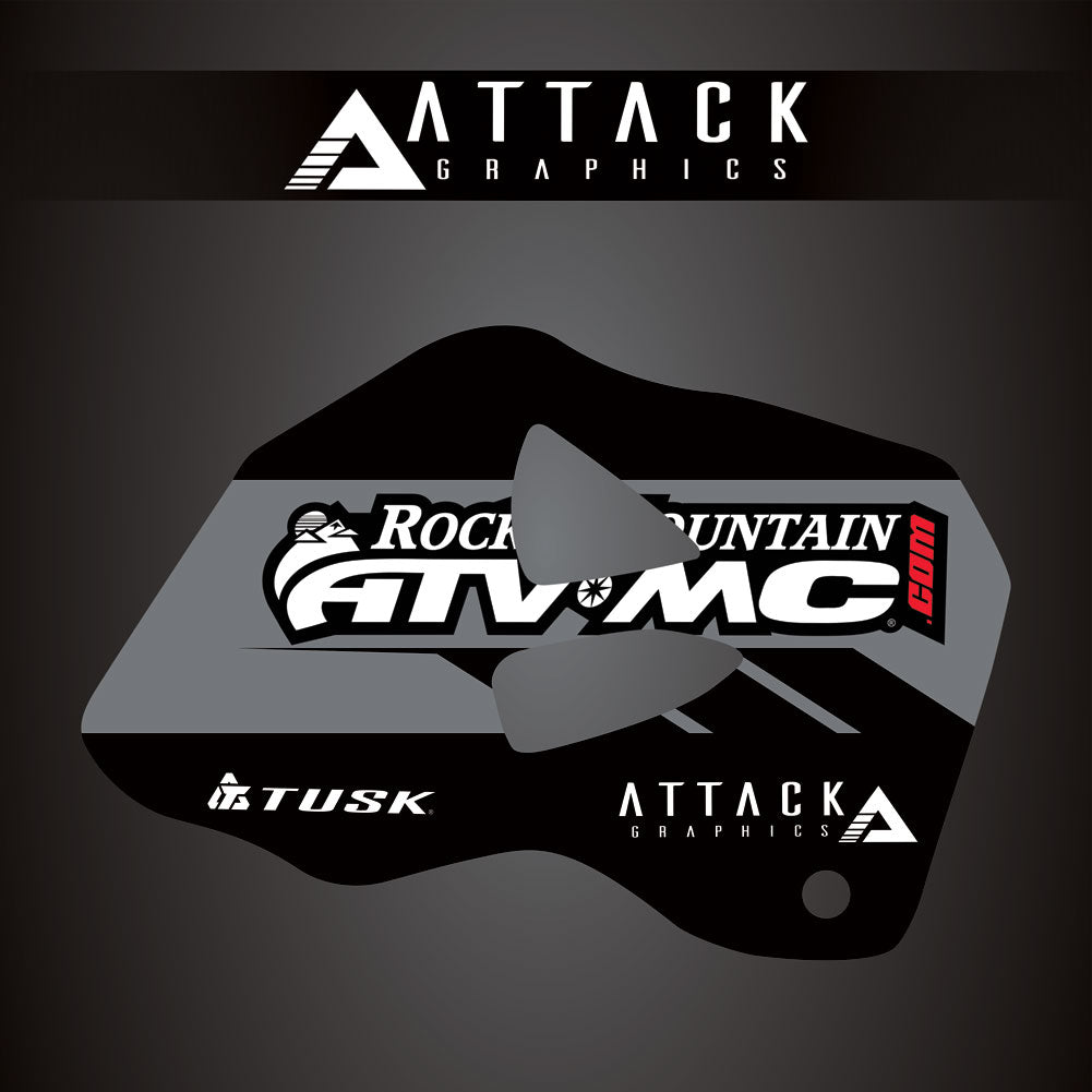 Attack Graphics Renegade Radiator Shroud Decal IMS 4.0 Gallon Grey