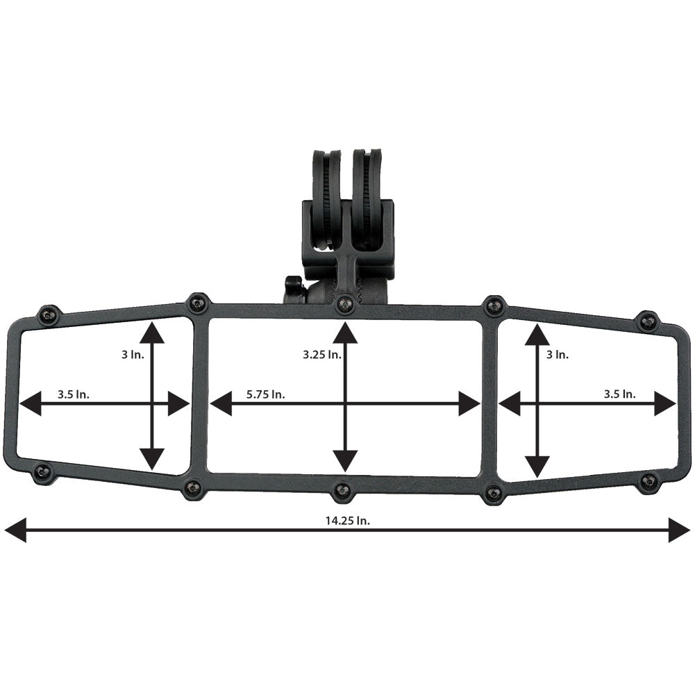 ATV-UTV TEK Elite Series Rearview UTV Mirror