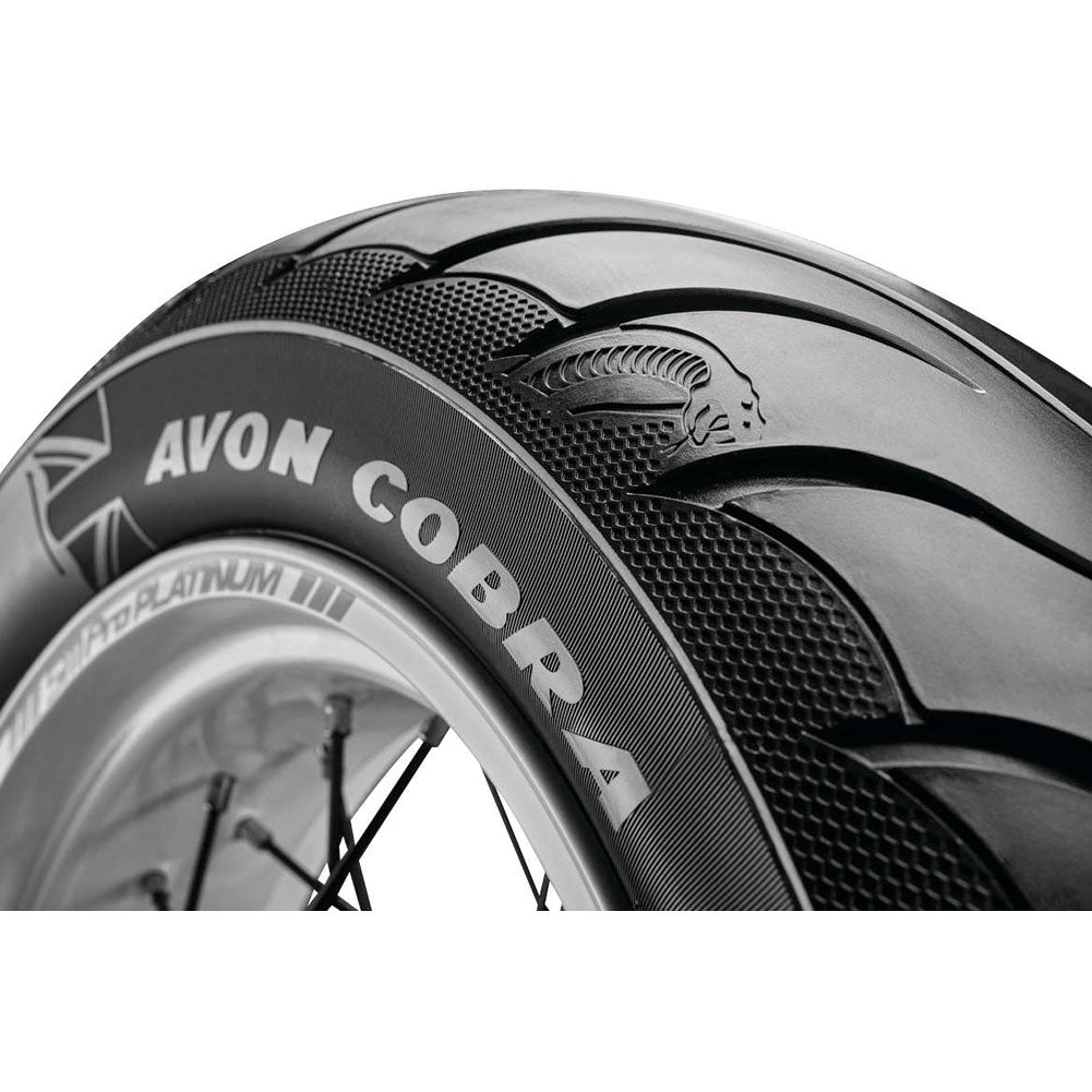 Avon Cobra Chrome AV91 Front Trike Tire MT90B-16 (74H)