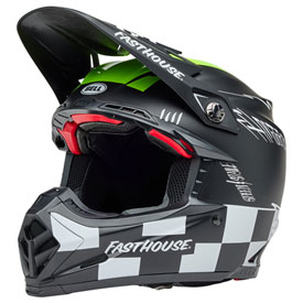 BELL MOTO-9S FLEX FASTHOUSE SMOKEBOMB HELMET