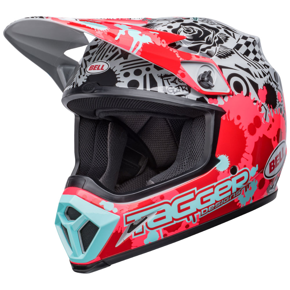 BELL MX-9 TAGGER SPLATTER MIPS HELMET