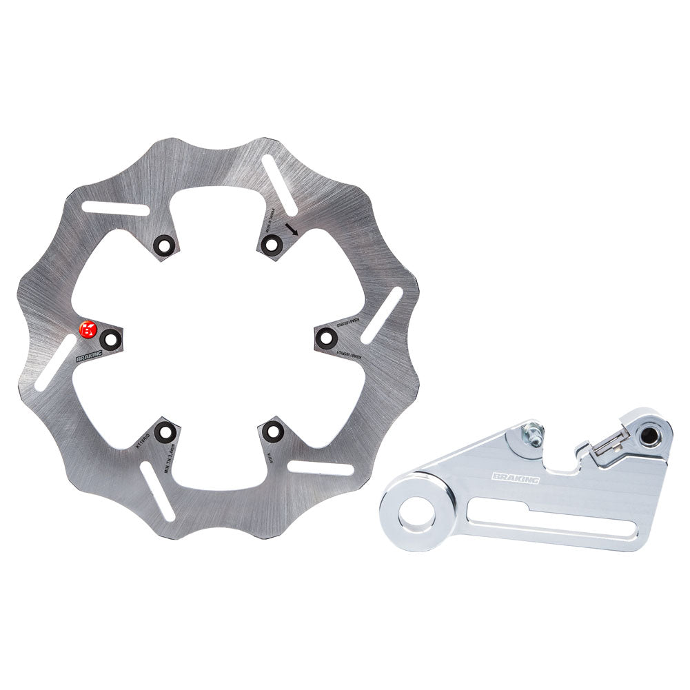 Braking Oversize Rear Brake Rotor Kit 240mm
