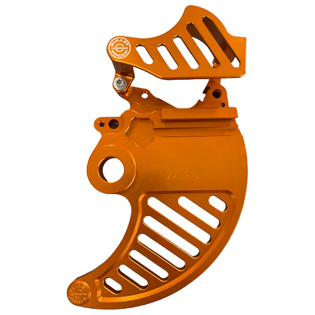 Bullet Proof Designs Rear Disc Guard/Caliper Guard Orange