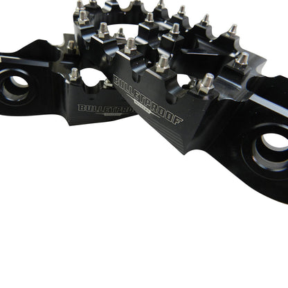Bullet Proof Designs Billet Foot Pegs Black