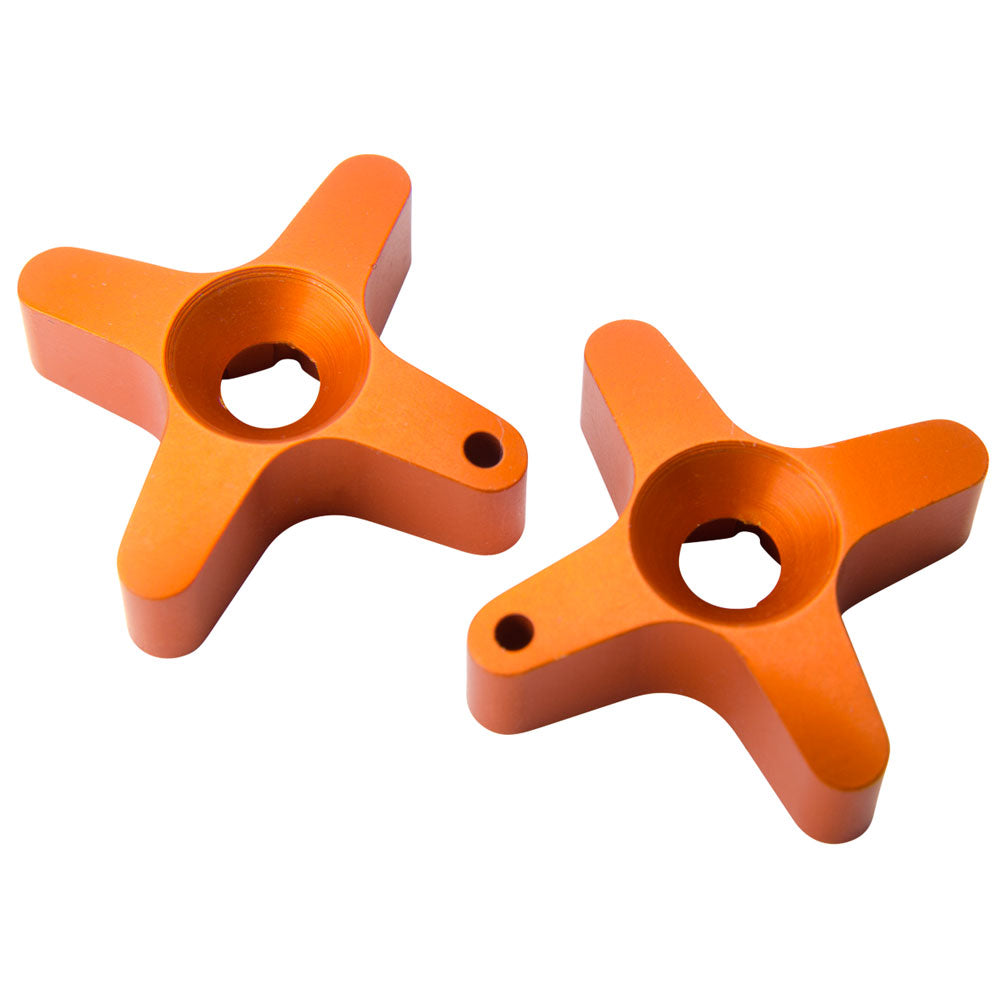 Clean Speed WP Compression/Rebound Knobs Orange/Orange
