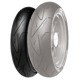 CONTINENTAL CONTISPORT ATTACK HYPERSPORT RADIAL FRONT MOTORCYCLE TIRE