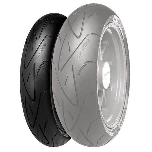 Continental ContiSport Attack Hypersport Radial Front Motorcycle Tire 120/70ZR-17 (58W)