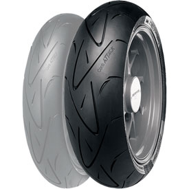 CONTINENTAL CONTISPORT ATTACK HYPERSPORT RADIAL REAR MOTORCYCLE TIRE