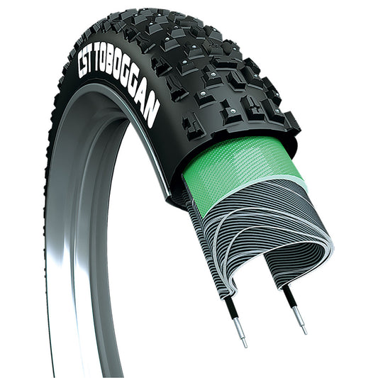 CST Toboggan Studded Tire 26"x4.0"