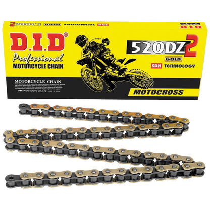 DID 520DZ 2 Gold Chain