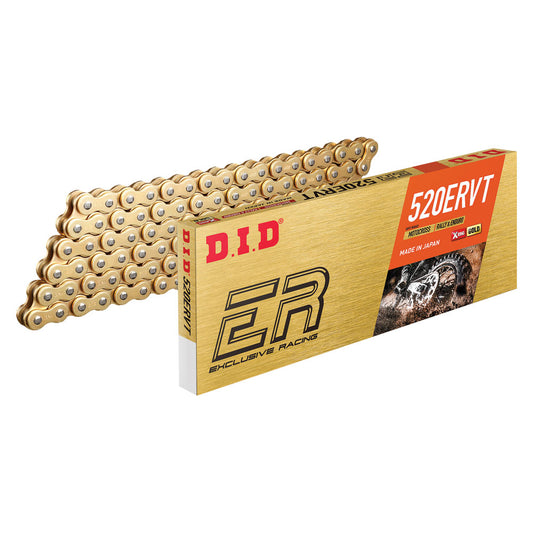 DID 520 ERVT Gold X-Ring Chain