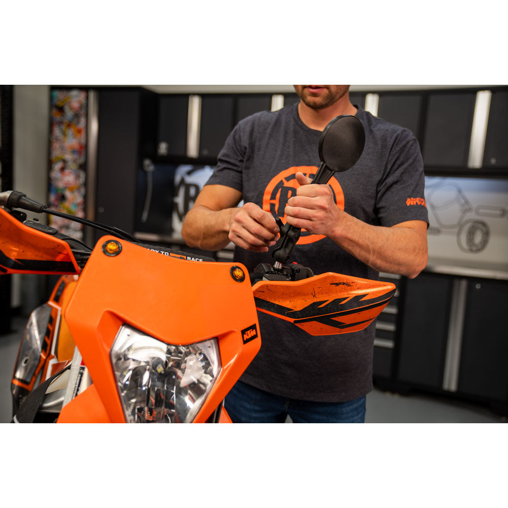 Double Take Enduro Mirror Kit 3.5" Arm