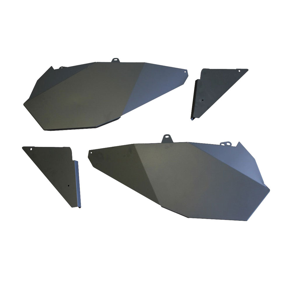 Dragonfire Racing Door Panel and Slammer Kit Black