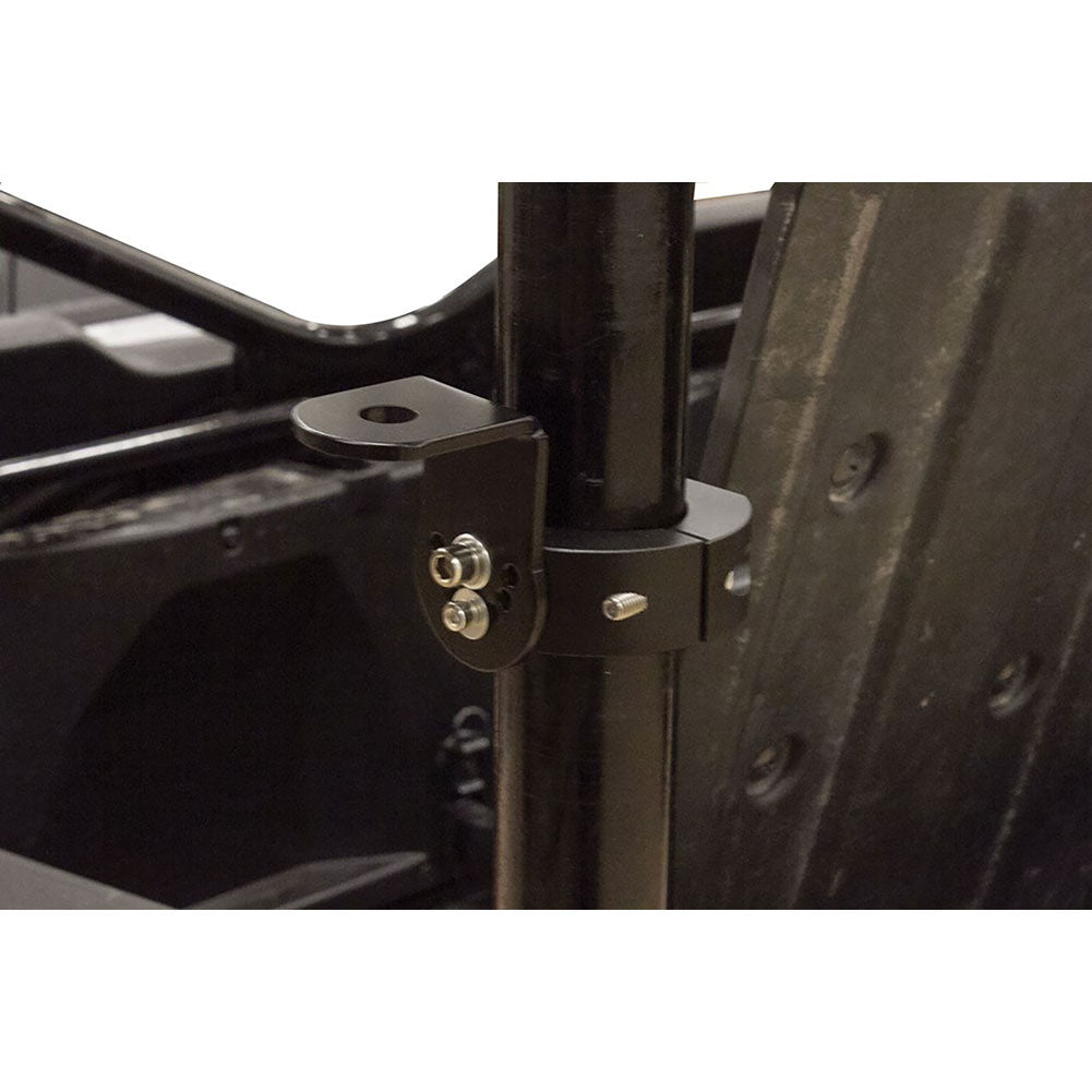 Dragonfire Racing Universal UTV Accessory Mount Round Clamp 1.75"-2" Black