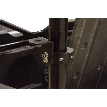 Dragonfire Racing Universal UTV Accessory Mount Round Clamp 1.75"-2" Black