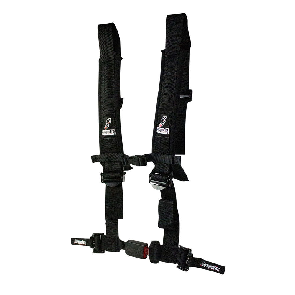 Dragonfire Racing 4-Point Safety Harness with Automotive Buckle
