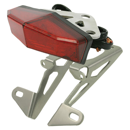 DRC Moto LED Edge 2 Aluminum Tail Light Holder Red