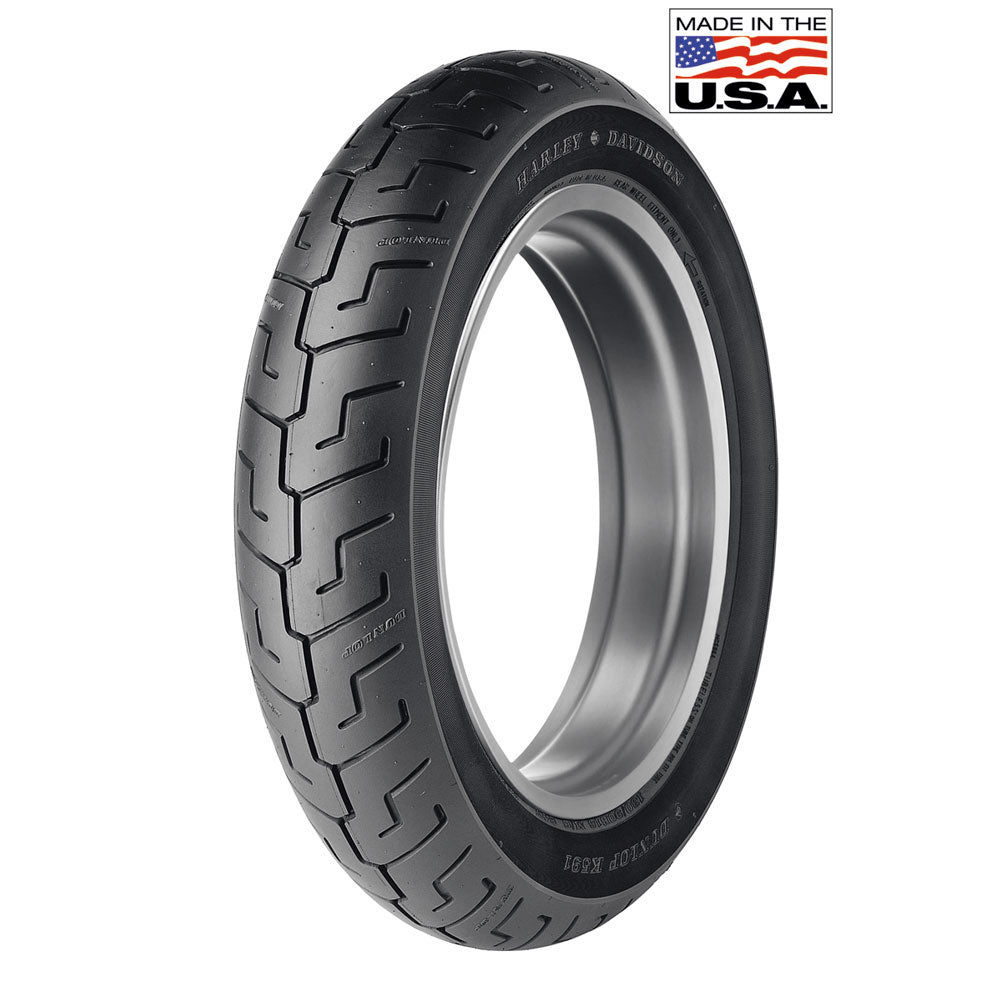 Dunlop Harley-Davidson® K591 Rear Motorcycle Tire 130/90B-16 (67V)