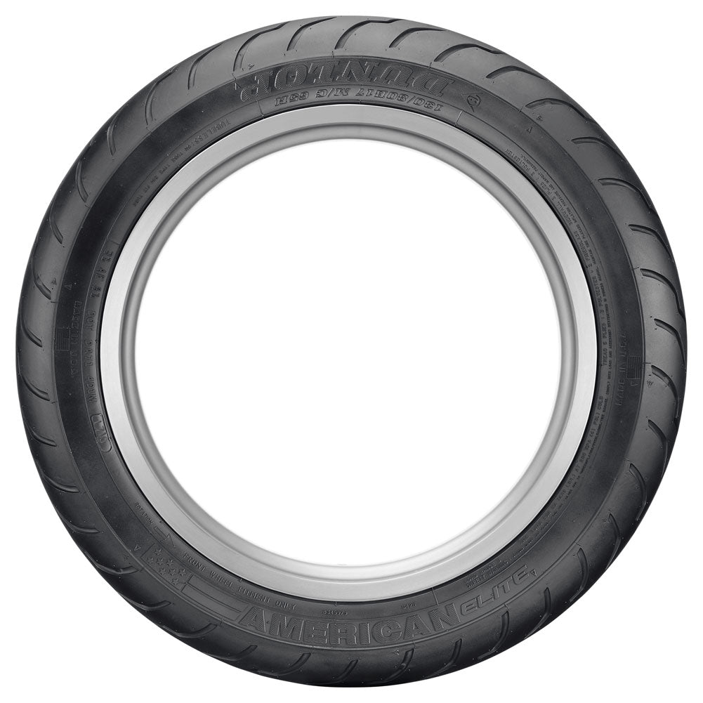 Dunlop American Elite Front Motorcycle Tire MH90-21 (54H) Black Wall