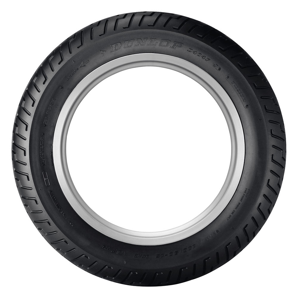 Dunlop D404 Front Motorcycle Tire 100/90-19 (57H) Black Wall