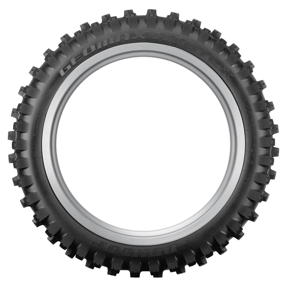 Dunlop Geomax AT81EX Tire 110/100x18