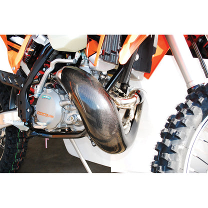 Enduro Engineering Carbon Fiber Pipe Guard Stock