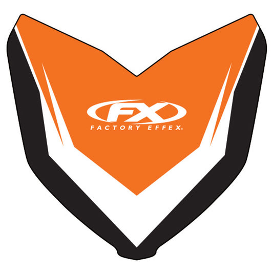 Factory Effex Front Fender Decal Orange