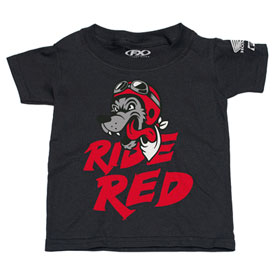 FACTORY EFFEX TODDLER HONDA RIDE RED WOLF T-SHIRT