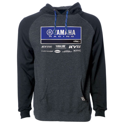 FACTORY EFFEX YAMAHA RACEWEAR HOODED PULLOVER SWEATSHIRT