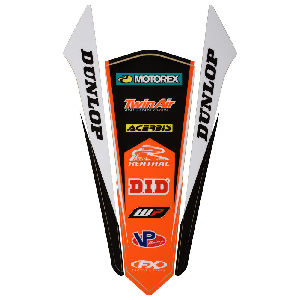 Factory Effex Rear Fender Decal Orange