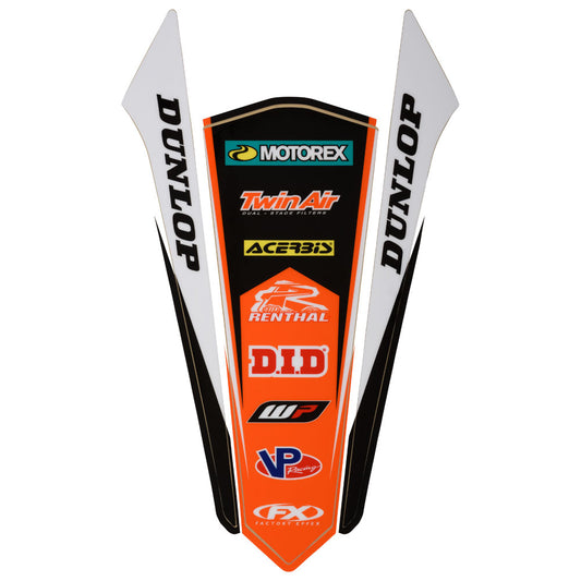 Factory Effex Rear Fender Decal Orange