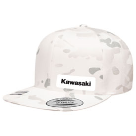 FACTORY EFFEX KAWASAKI CAMO SNAPBACK HAT