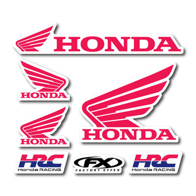 FACTORY EFFEX JERSEY IRON ON KIT - HONDA