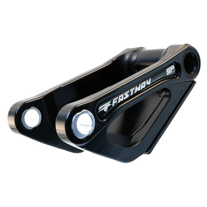 Fastway Adjustable Linkage Guard with Replaceable Skid Plate Black
